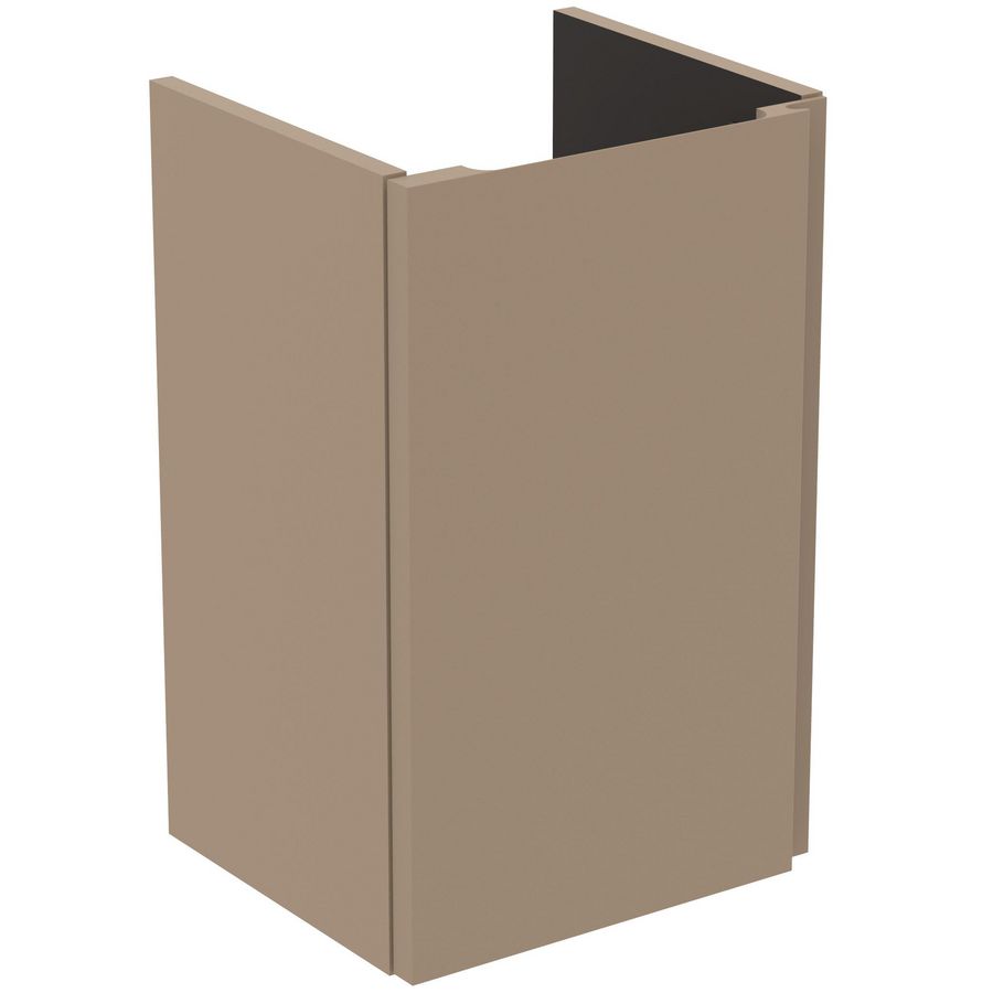 Wastafelmeubel 350x306x550mm mat greige 1 deur Finesse E3449UP