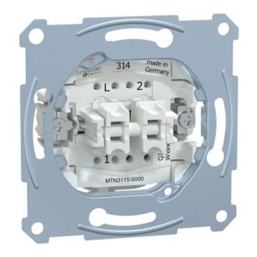 Sokkel Serieschakelaar 10A/AC 250V Merten