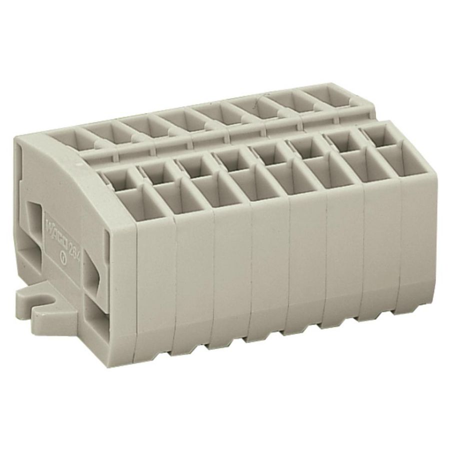 2-draads klemmenstrook z. drukknop Ex e II 264-138 VVE=50