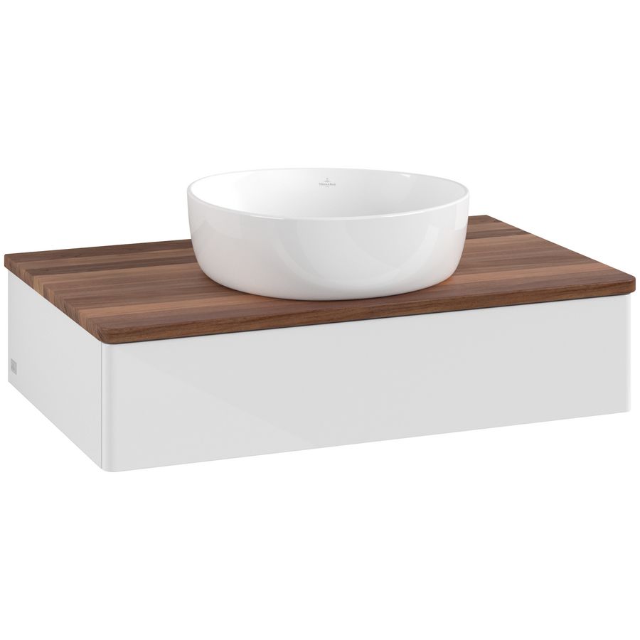 Wastafelonderkast Antao 800x190x500mm G.White.L K08012GF