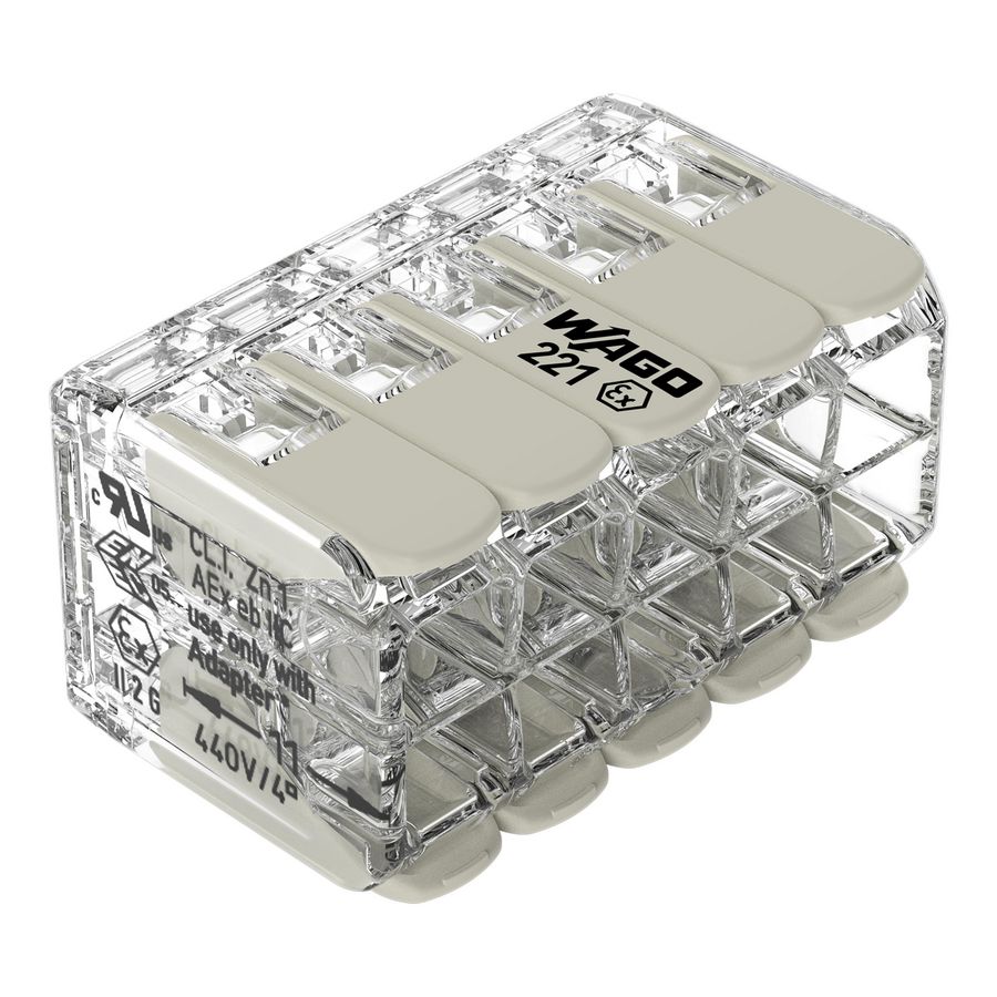 Verbindingsklem voor Ex e-toep VVE=15