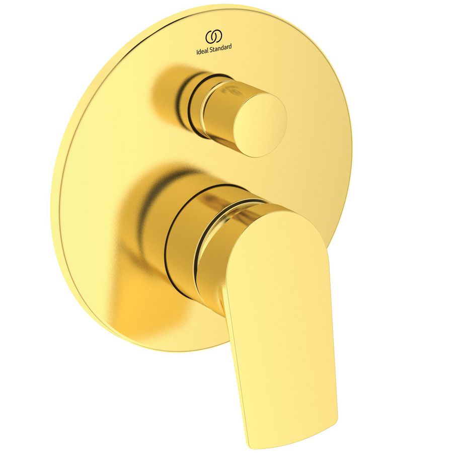 Bad/douchemengkraan (afbouwdeel) 163x77x187mm brushed gold La Dolce Vita A7638A2