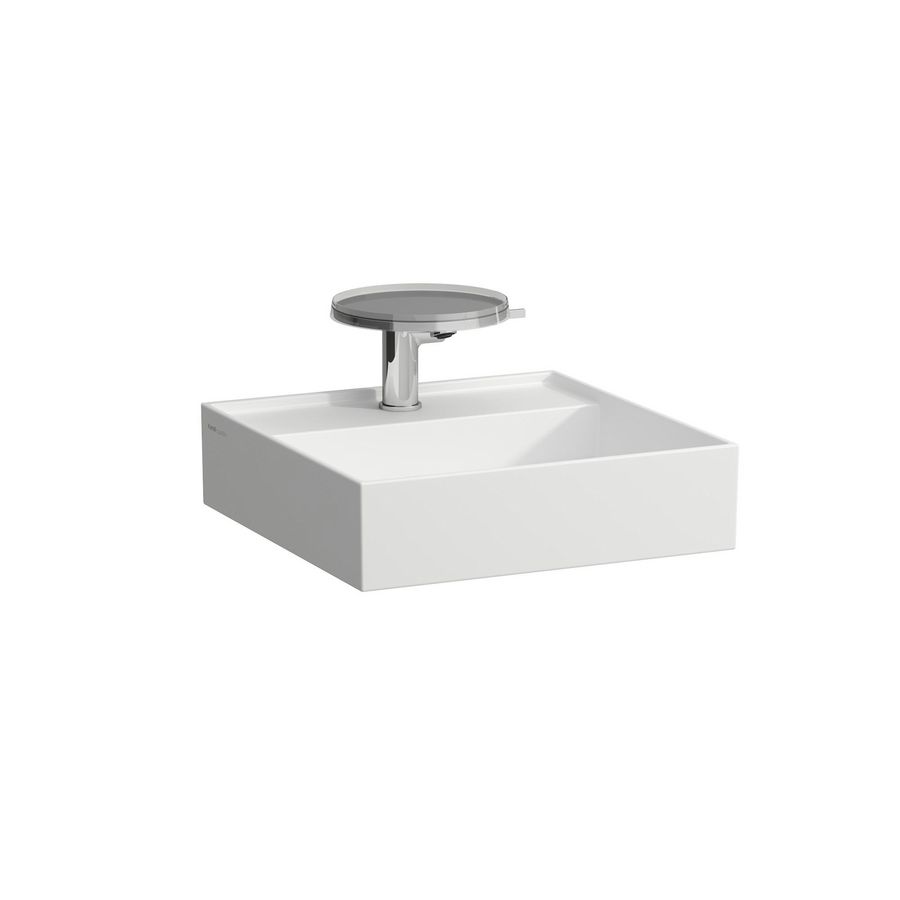 Fontein 46X46 mat wit