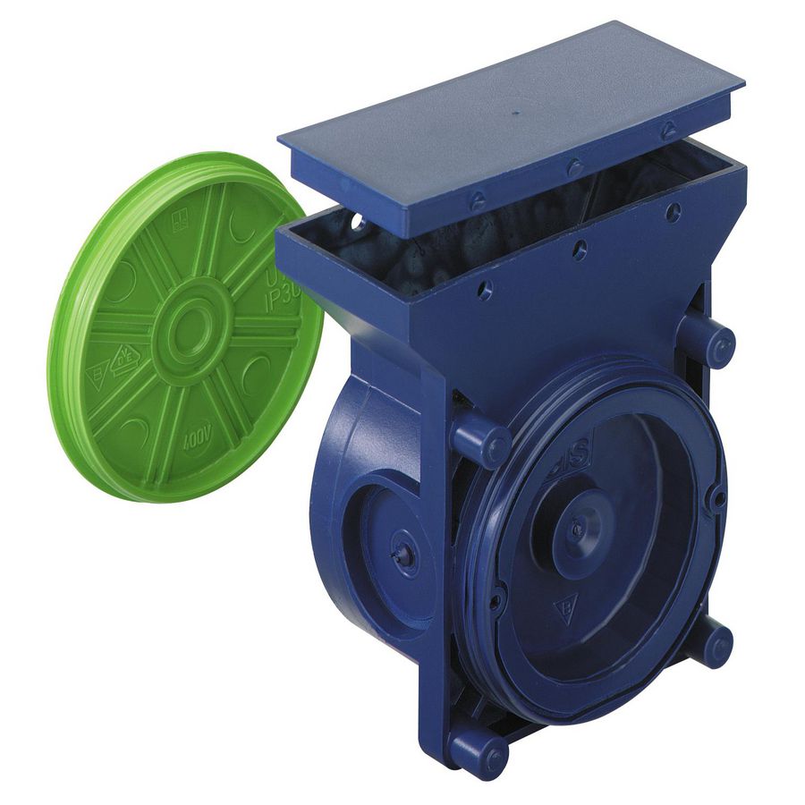 Verbindingsdoos IP30 geschikt voor betonbouw Nom