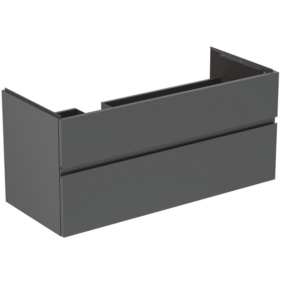 Wastafelmeubel 1200x505x550mm matt anthracite 2 laden Finesse E3447Y2