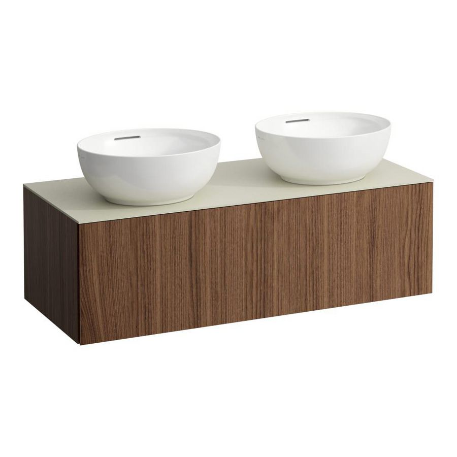 Onderbouwkast 1200X500 1 lade cutout L+R kraangat Noce cana