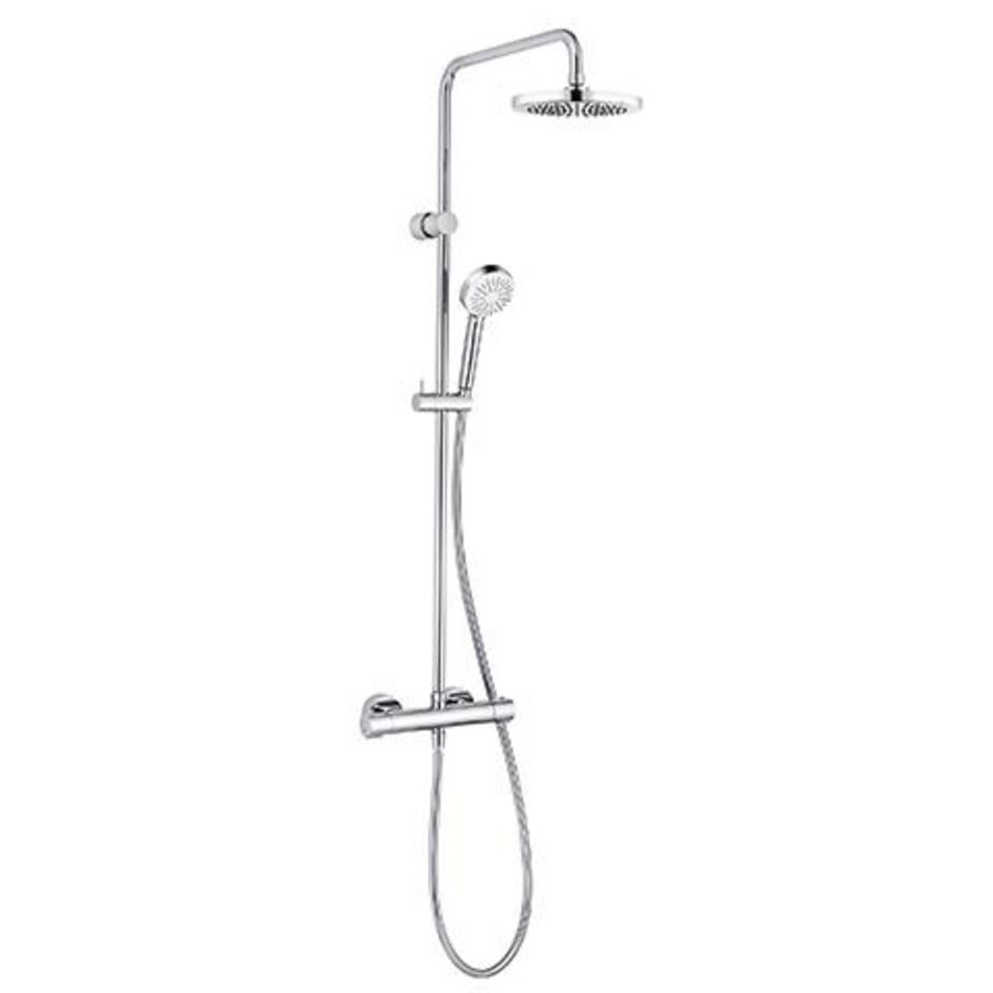 Logo 1S Dual Shower System Basic 250 Chr