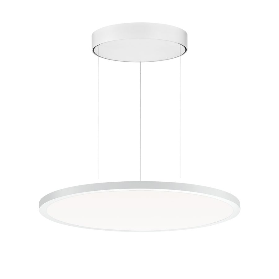 LED-Pendelarmatuur 4000K 21W DALI Opaalwitte diffuser d+i