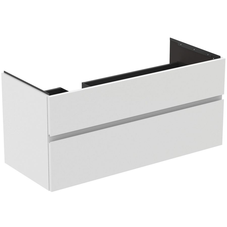 Wastafelmeubel 1200x505x550mm matt white 2 laden Finesse E3447Y1