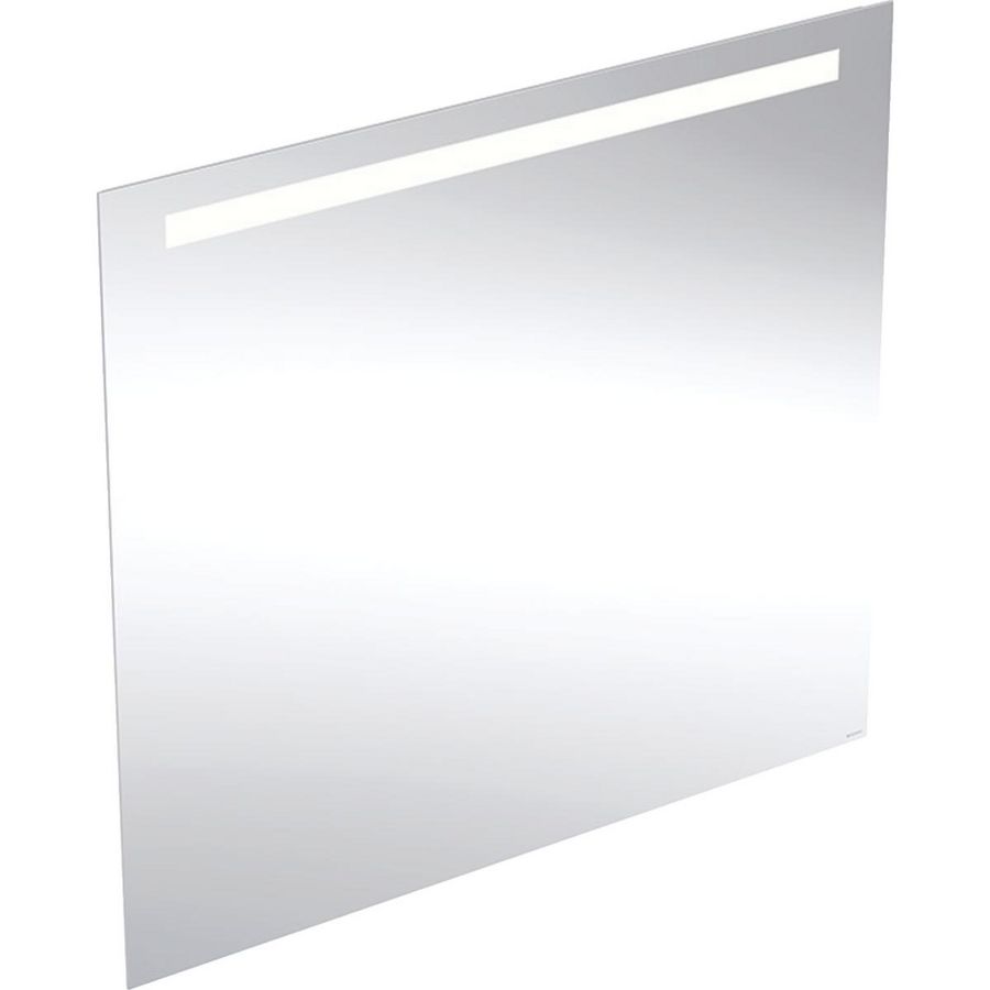 OPTION BASIC SQUARE spiegel 1000x900mm (bxh) aluminium incl. led-verlichting boven