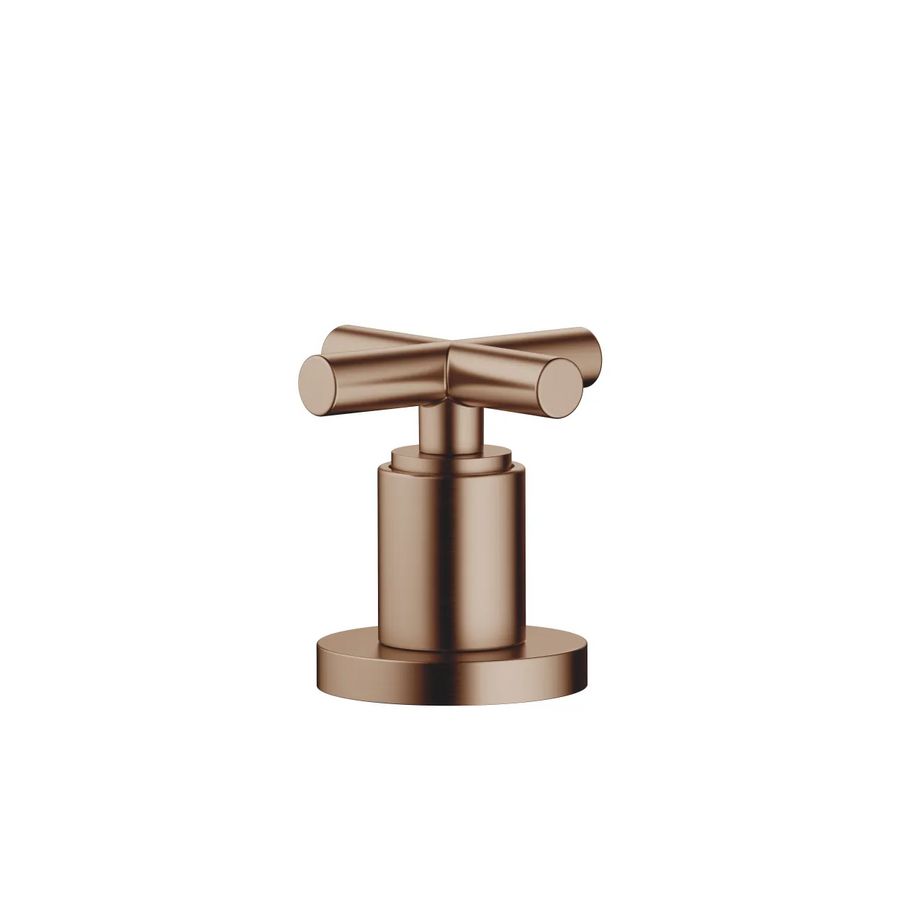 TARA Stopkraan RESluit koud of warm Brons gebors.