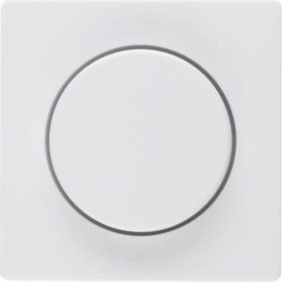 Centraaldoos draai- dimmer/potmeter berker Q.1/Q.3/Q.7 polar wit