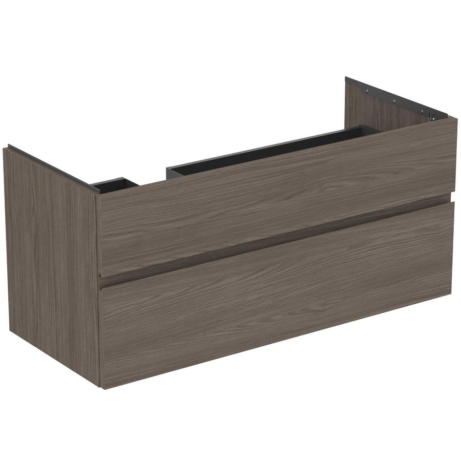 Wastafelmeubel 1200x505x550mm dark elm 2 laden Finesse E3447UR