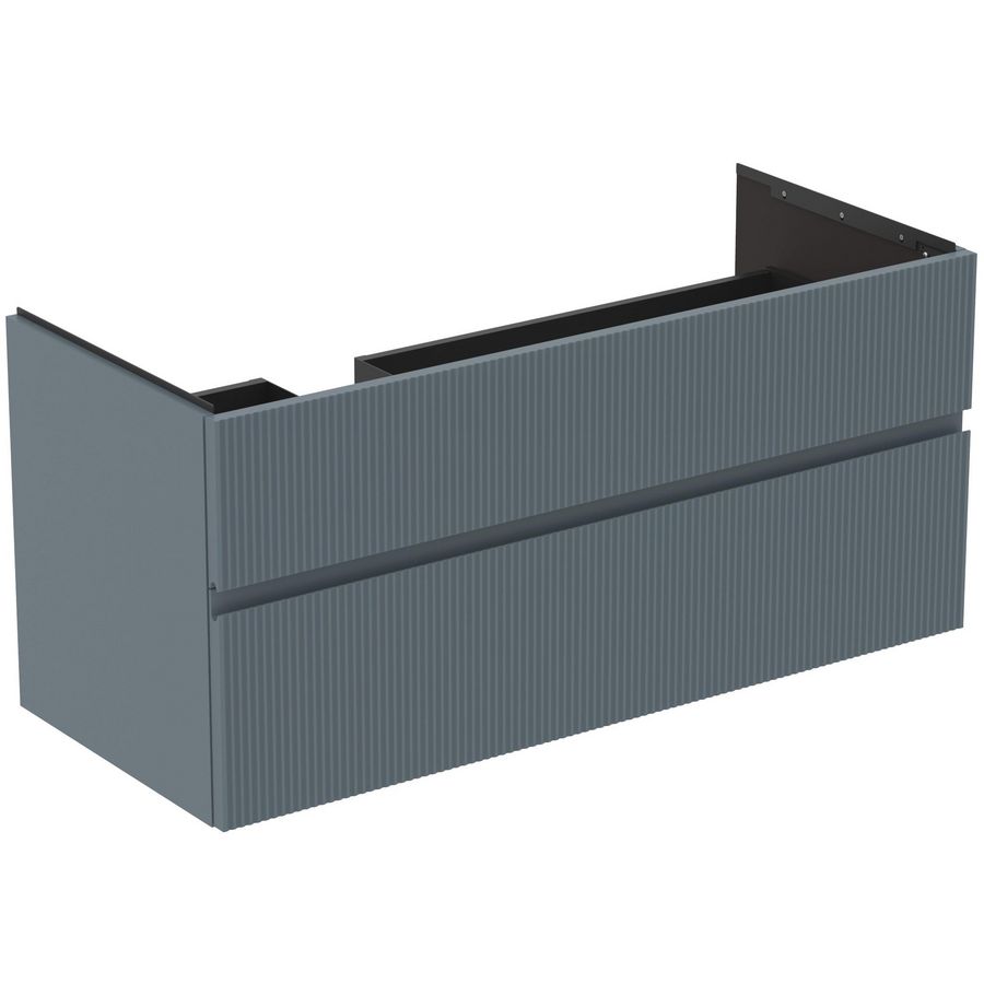 Wastafelmeubel 1200x505x550mm matt ashblue 2 laden Finesse E3447UQ