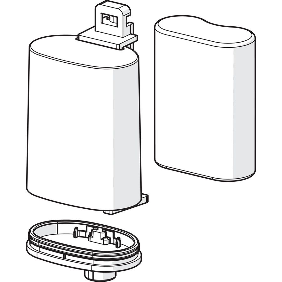 Batterijhuis incl.batterij