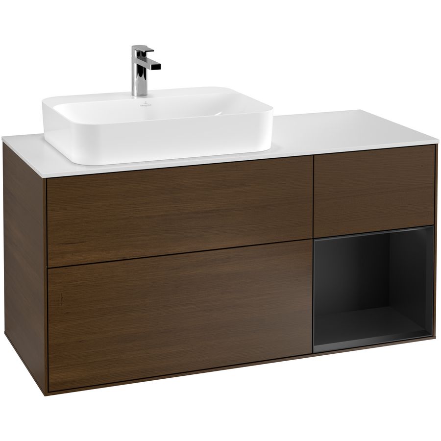 Wastafelonderkast Finion 1200x603x501mm W.Veneer G401PDGN