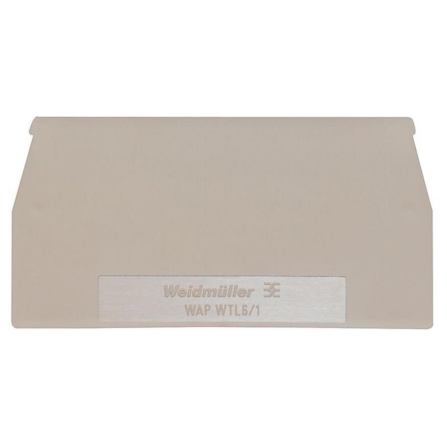 Afsluit- eindplaat h:65mm b:1.5mm V-0, 1957710000 VVE=20