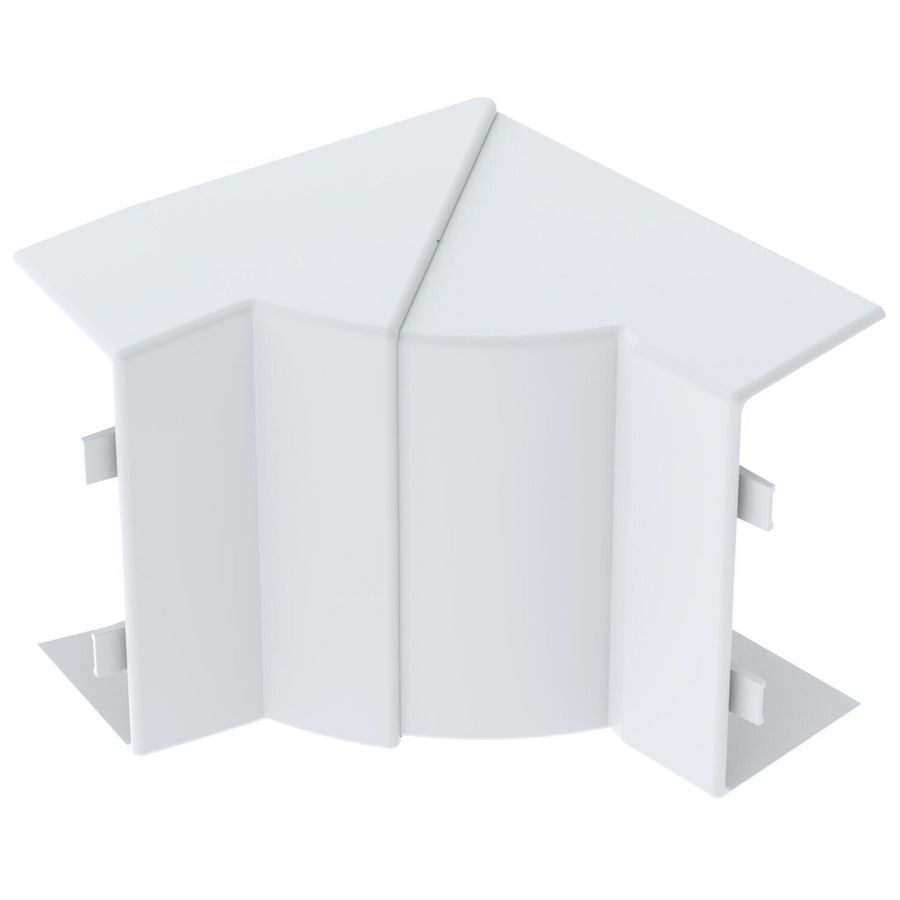 Binnenhoek LE 40x90 9010 111x90x111 polycarbonaat VVE=4