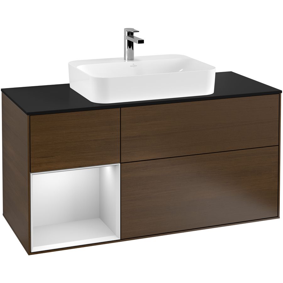 Wastafelonderkast Finion 1200x603x501mm W.Veneer G412MTGN