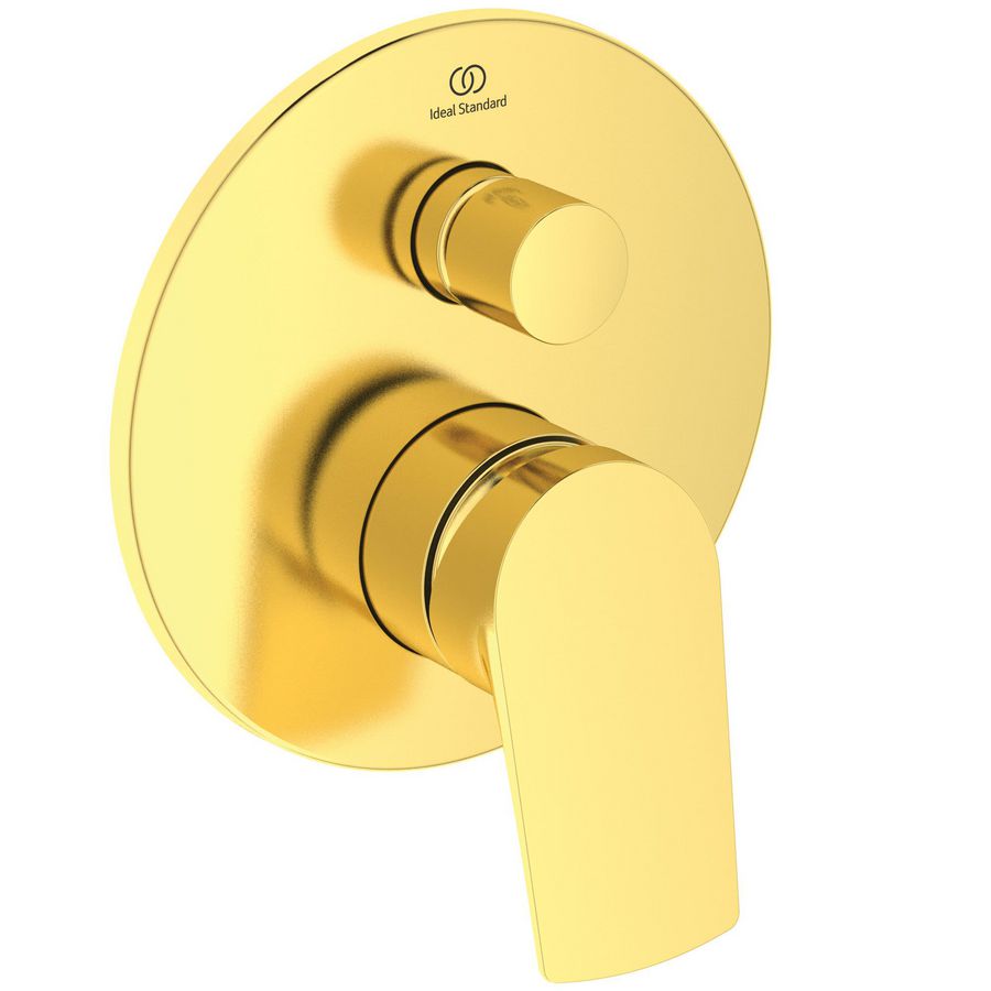 Bad/douchemengkraan (afbouwdeel) 163x77x187mm brushed gold La Dolce Vita A7637A2