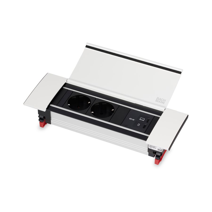 POWER FRAME 2x 230V RA 1x USB C/C chrgr 65W 0,2m GST o.g.