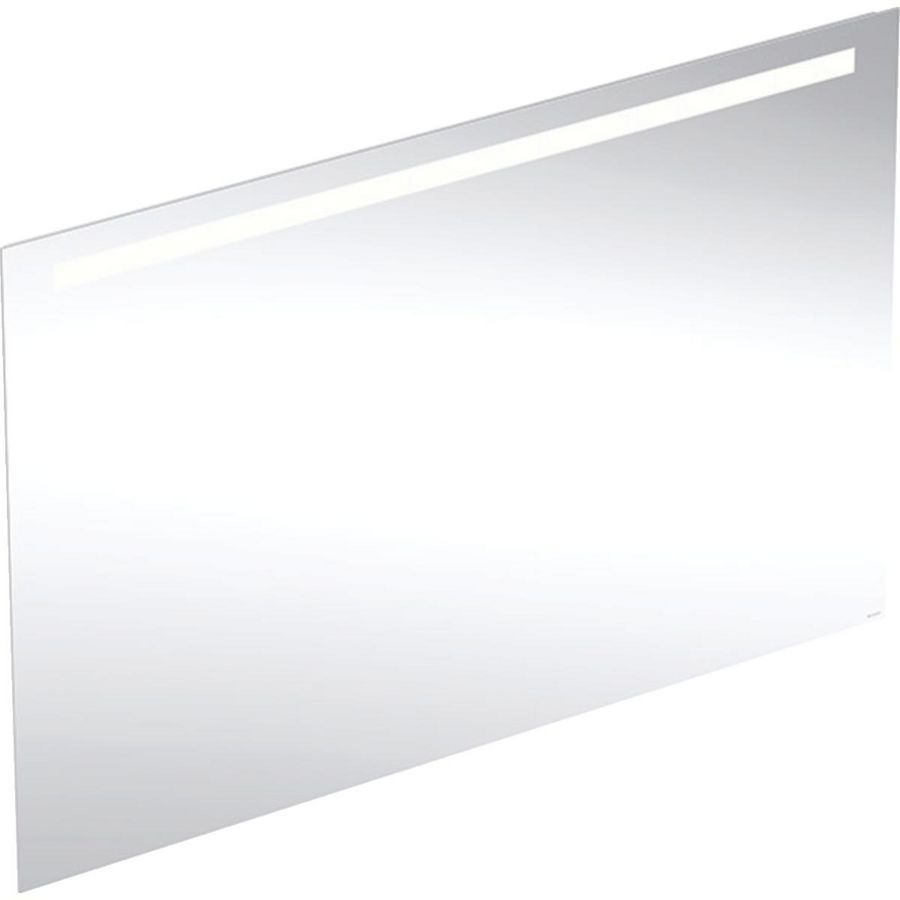 OPTION BASIC SQUARE spiegel 1400x900mm (bxh) aluminium incl. led-verlichting boven