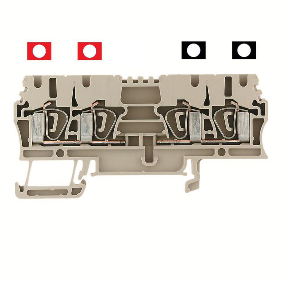 Doorvoerklem d.beige 2.5 1962810000 VVE=100