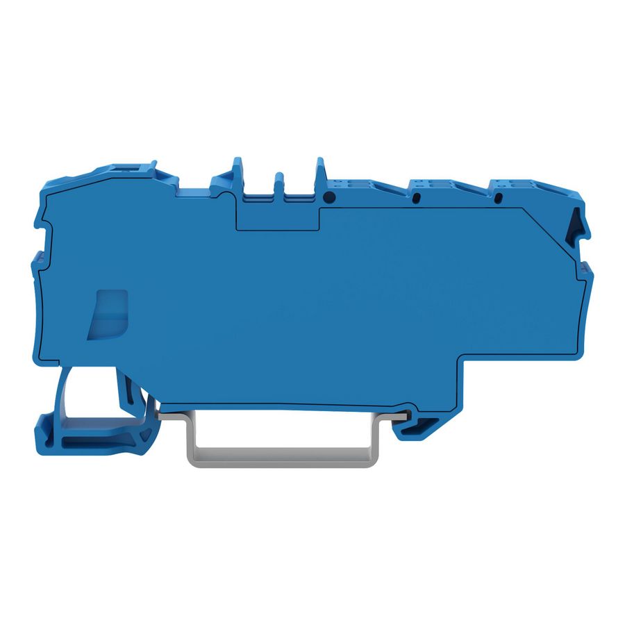 Verdeelklem bedieningsopening 1x6mm² / 6x1,5mm² blauw VVE=12