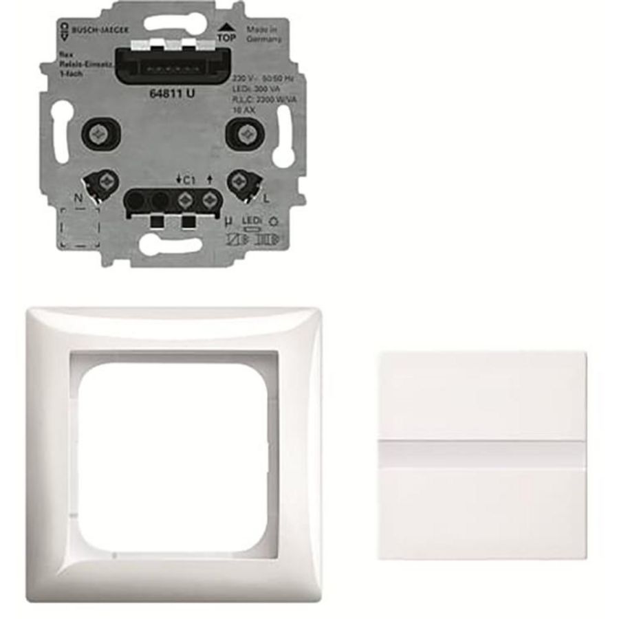 Comfortschakelaar flex flex-set met insert en bedienele Bal