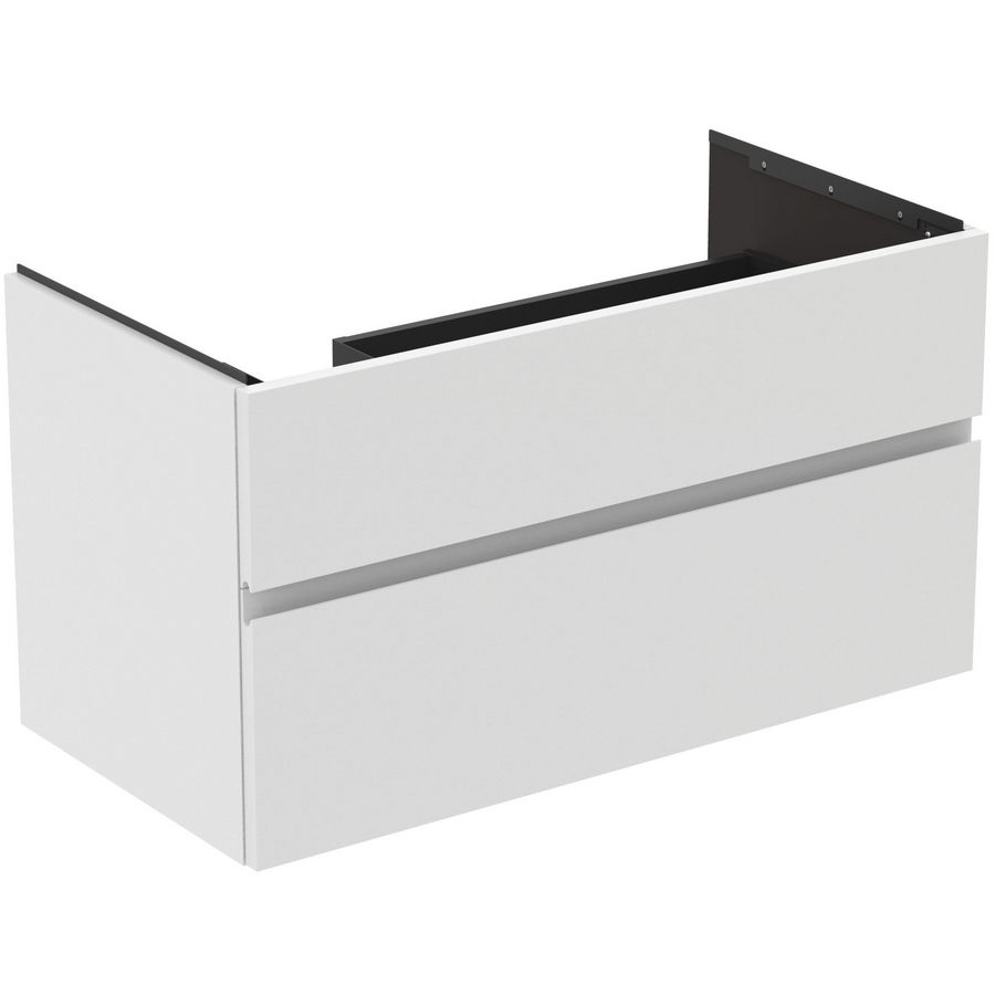 Wastafelmeubel 1000x505x550mm matt white 2 laden Finesse E3445Y1