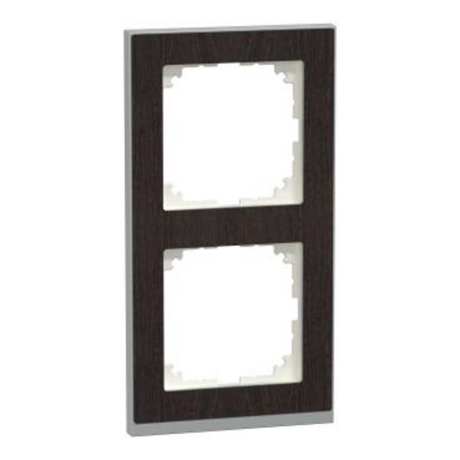 Afdekraam M-Pure Decor 2-voudig Hout Wenge Systeem M