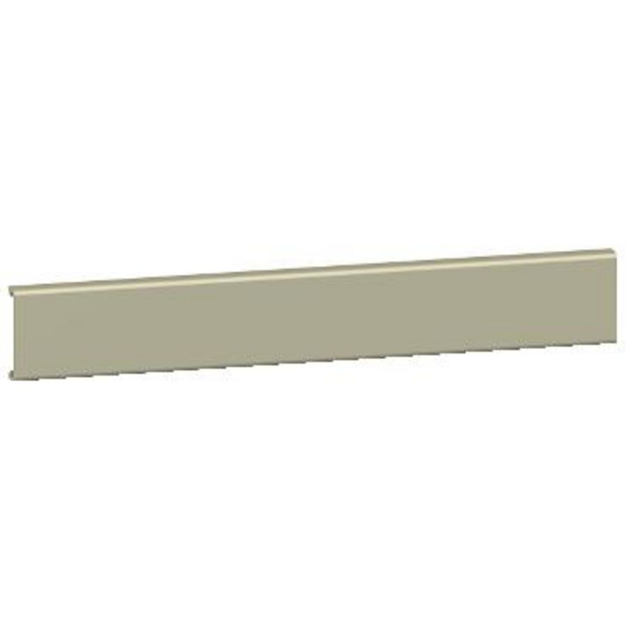 Deksel voor kabelgoot PVC Grijs 37,5x2000mm VVE=8