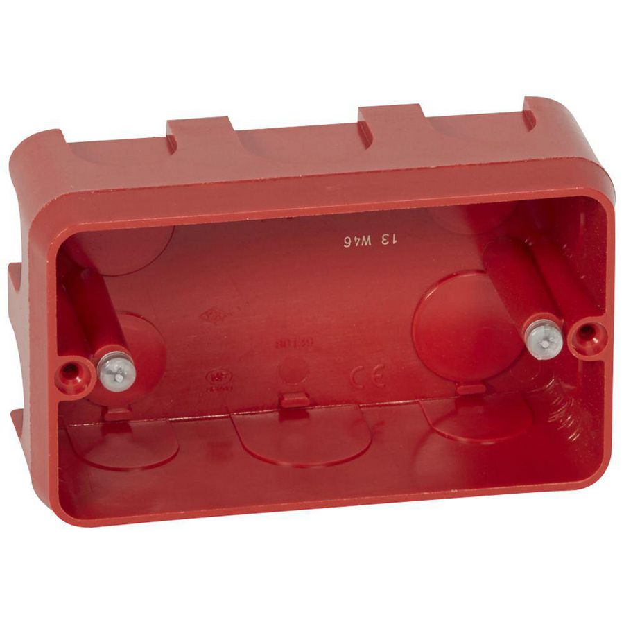 Inbouwdoos 3 module 40mm VVE=10