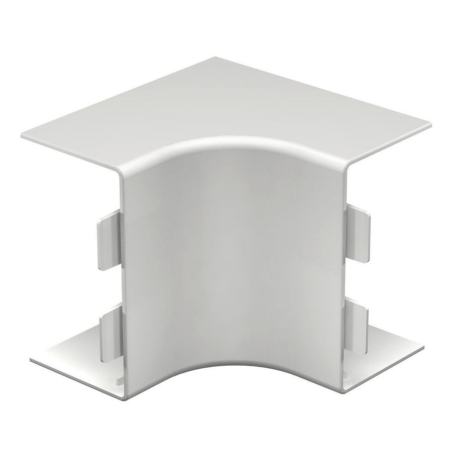 Binnenhoek 60x110mm polyvinylchlorid lichtgrijs VVE=2