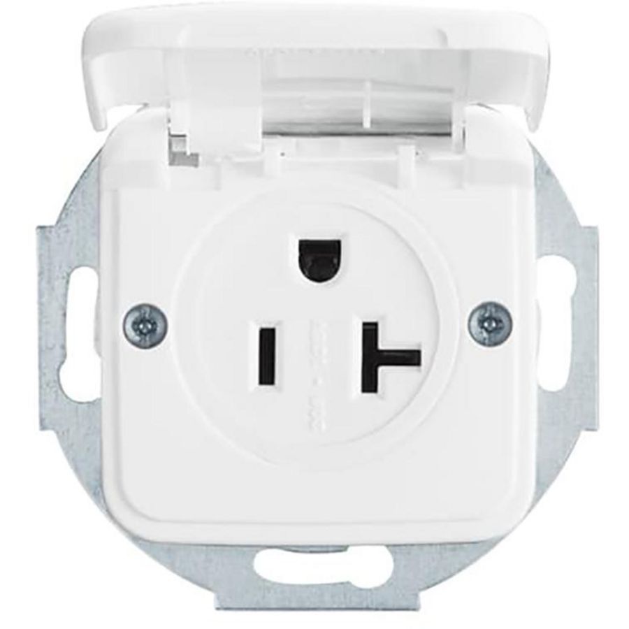 Wandcontactdoos Centraalplaat kd Nema 20A/125V inb R-alpin (3016 EUK-214)