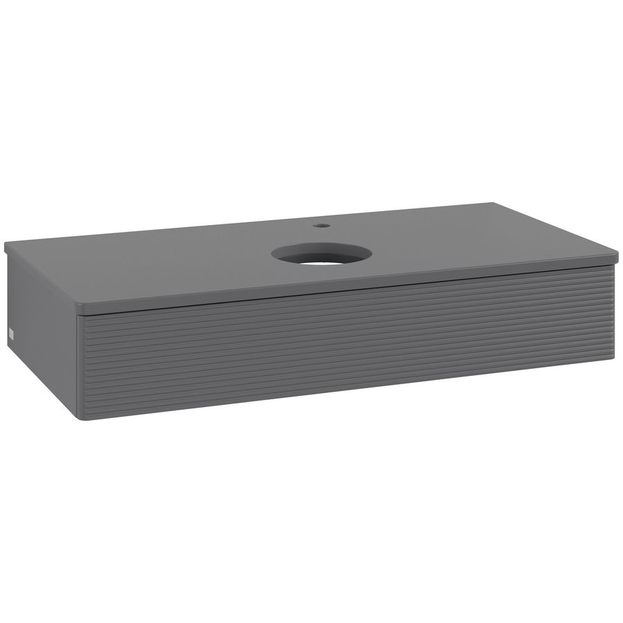 Wastafelonderkast Antao 1000x190x500mm Antr. Matt Lacquer K09150GK