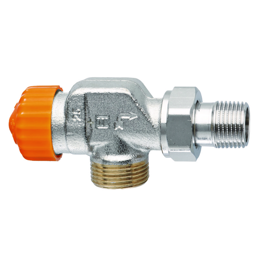 Afsluiter thermostatisch dynamisch ECLIPSE haaks verkeerd DN15 1/2"x 3/4"bt.