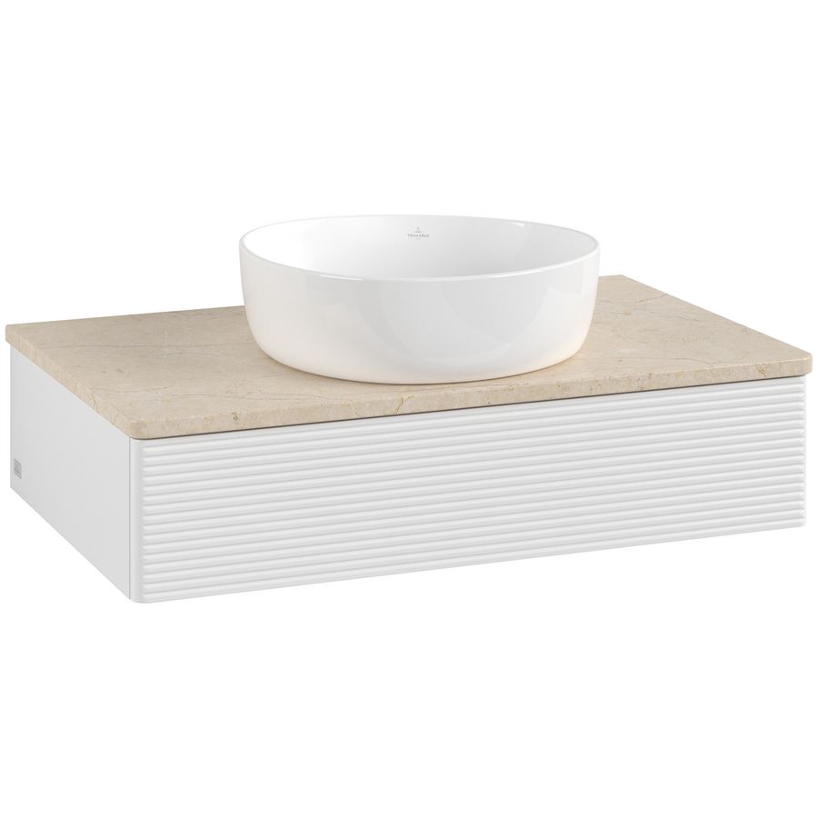 Wastafelonderkast Antao 800x190x500mm G.White.L L08113GF