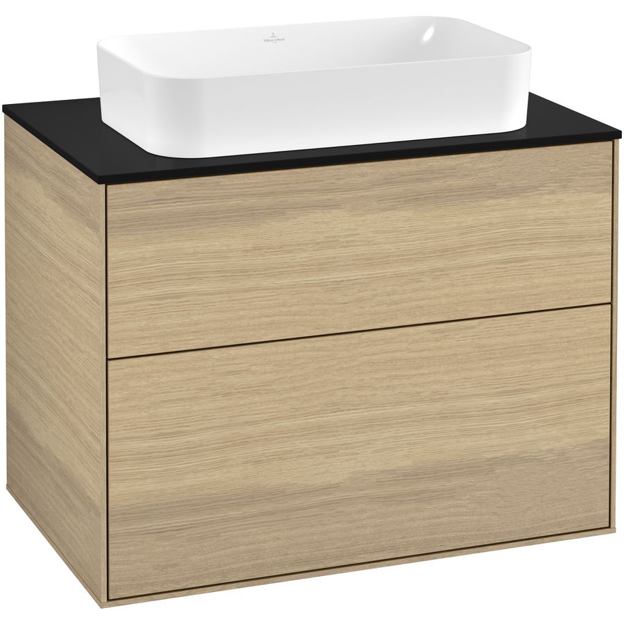 Wastafelonderkast Finion 800x603x501mm Oak Veneer F22200PC
