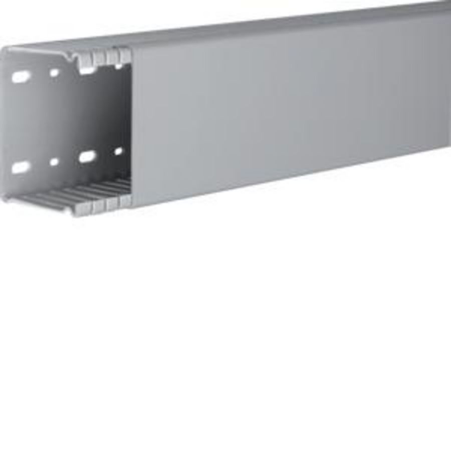 Lengte a 2m. Bedradingskoker BA6 + deksel 60x80 mm grijs