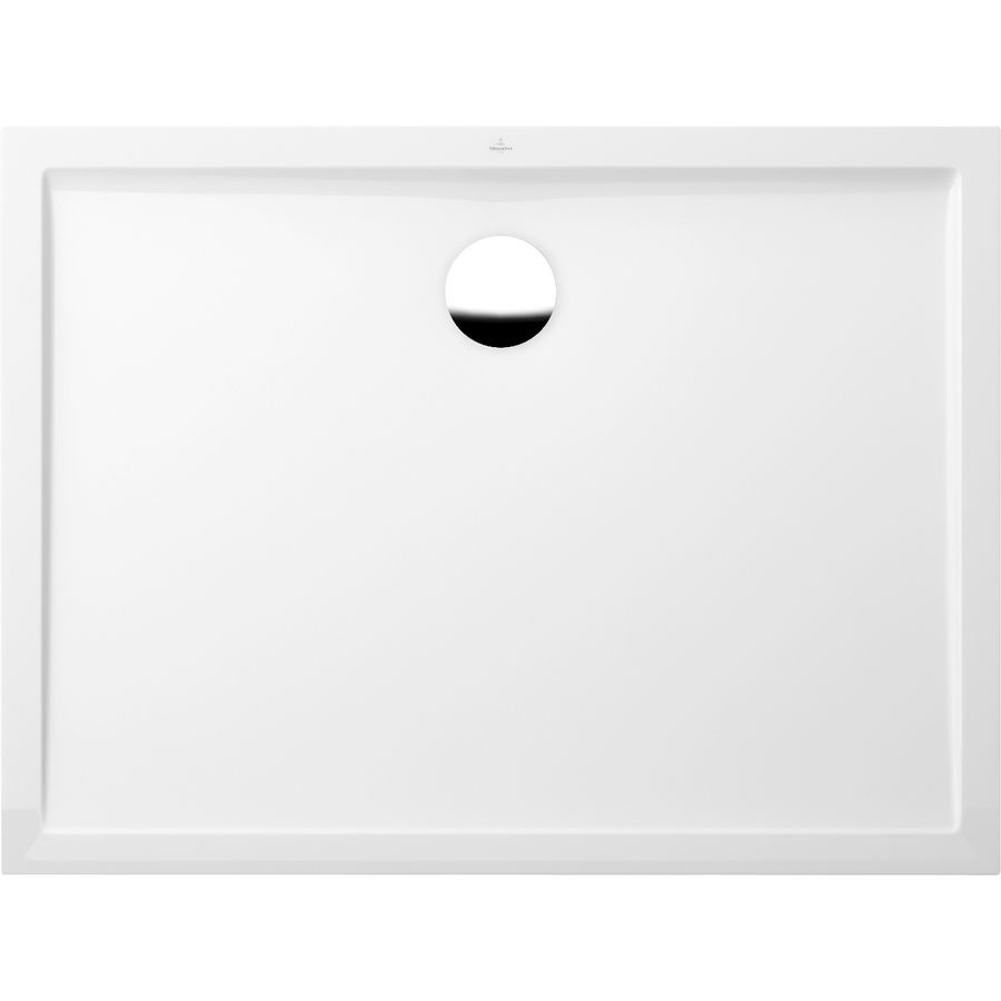 Douchebak Futurion Flat 4-H 1400x900x25mm Quaryl wit Alpin