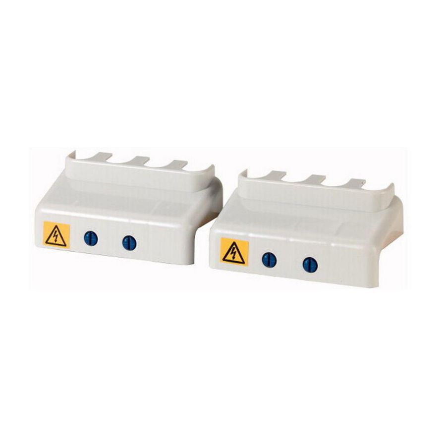 Klemmenafdekking 3-polig + Nul voor QM 40/3N QM 63/3N