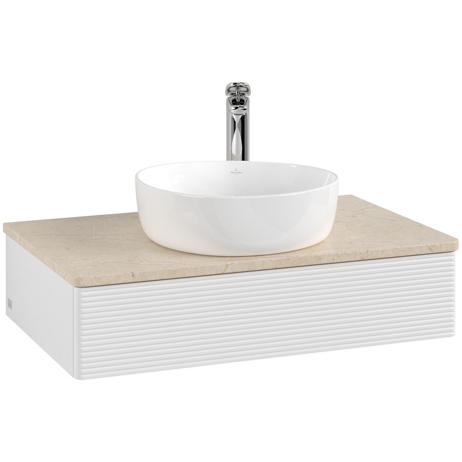 Wastafelonderkast Antao 800x190x500mm G.White.L L08153GF