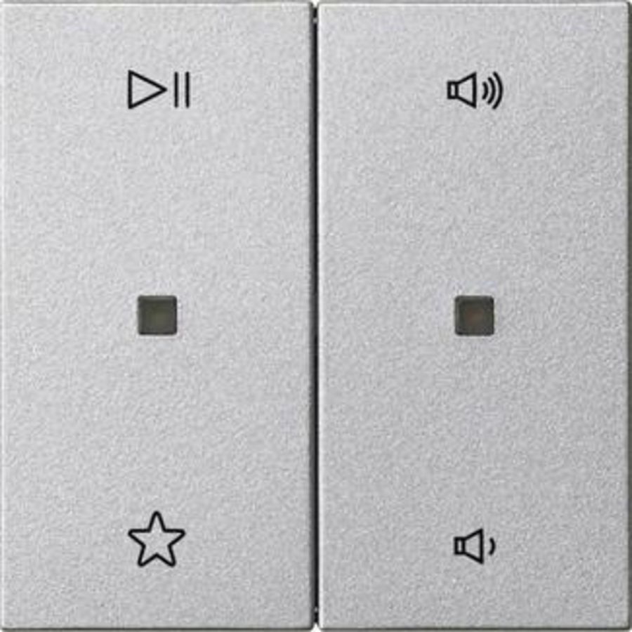 Wip 2-voudig audiobest. System 55 kl.alum.