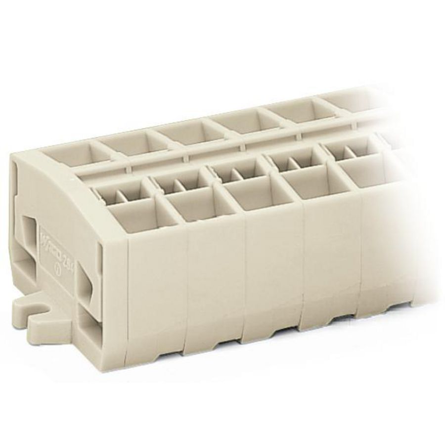 4-draads klemmenstrook z. drukknop Ex e II 264-233 VVE=100