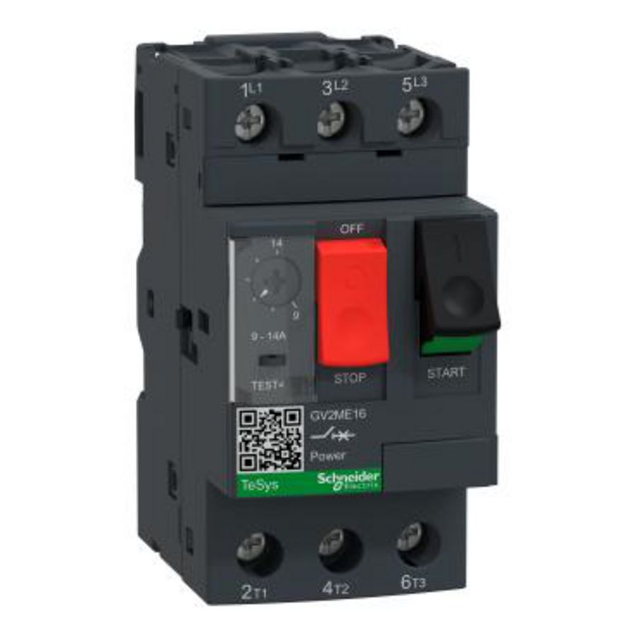 Vermogensschakelaar Thermisch/Magnetisch 9-14A Sch GV2ME