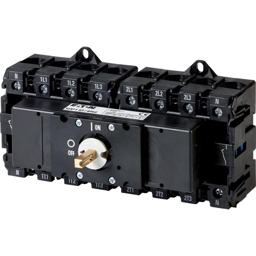 Multipole schakelaar QM 50A 6-polig +2N