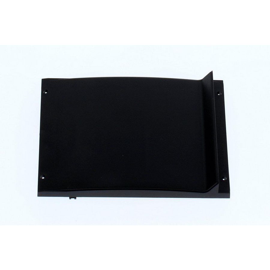 Frontplaat 4" zwart
