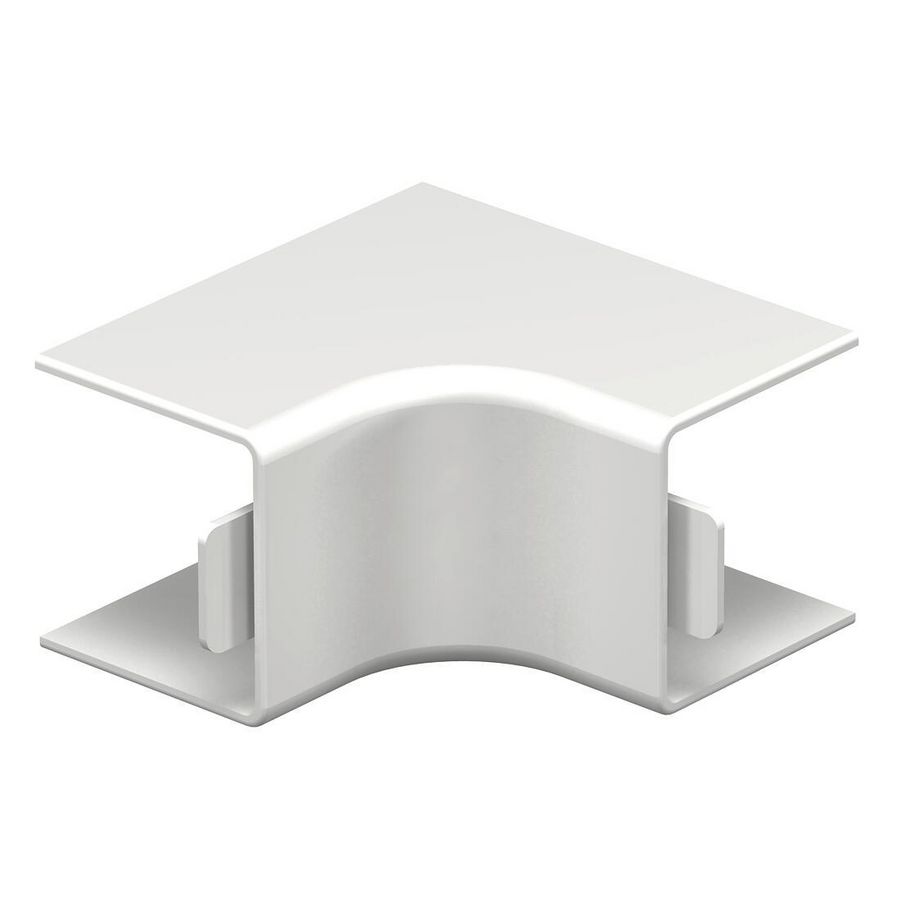 Binnenhoek 25x25mm polyvinylchlorid lichtgrijs VVE=4