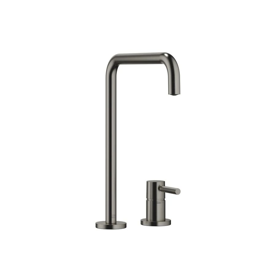 META SQUARE 2-gats mengkraan rozetten Dark Platinum gebors.